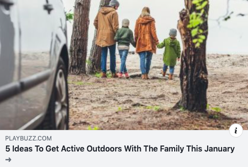 Don't let the winter chills keep you indoors. Wrap up warm and enjoy the great outdoors! ☺️