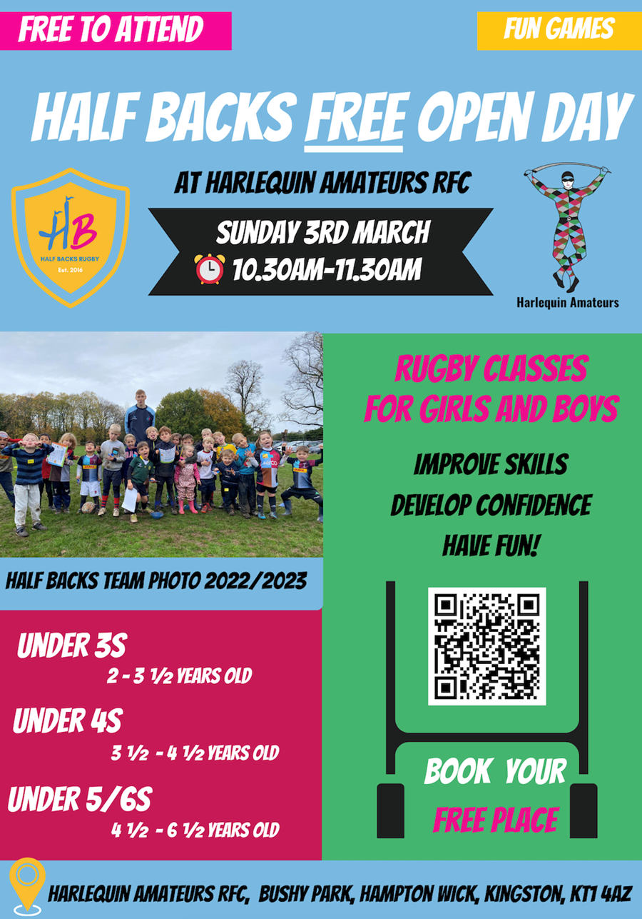 Open Day Harlequin Amateurs 2024